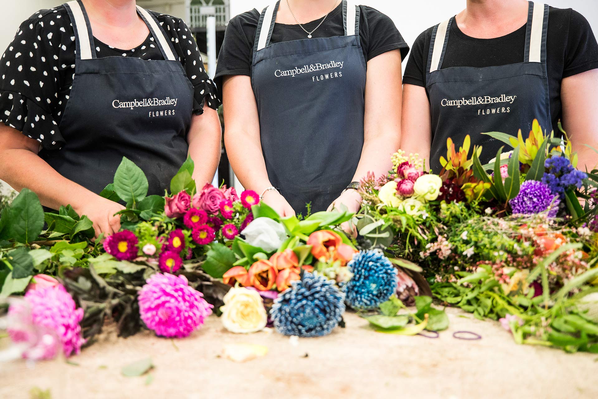 Our Story Campbell & Bradley Flowers Everyday Flowers